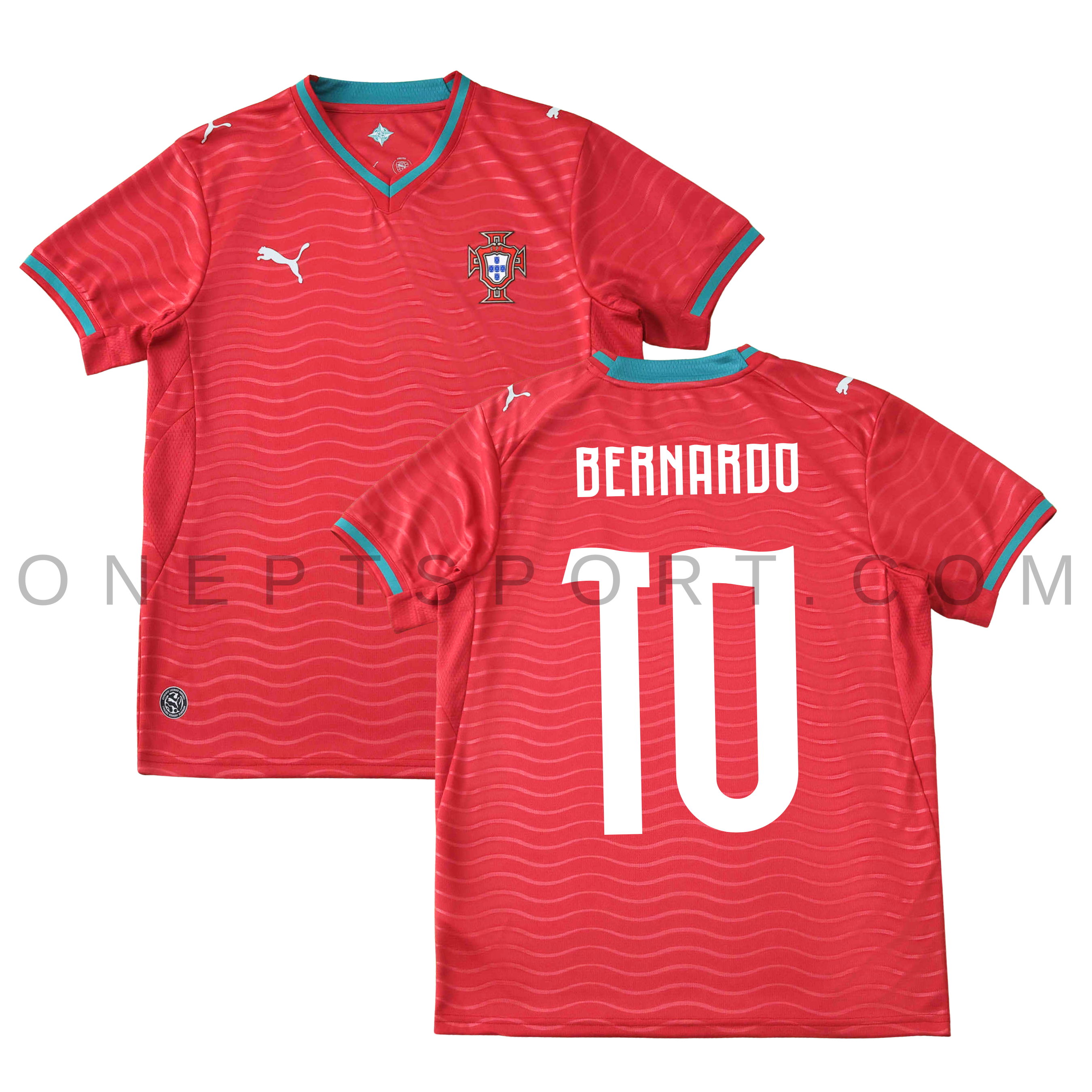 Camisola Principal Portugal Mundial 2026 - Bernardo 10 1