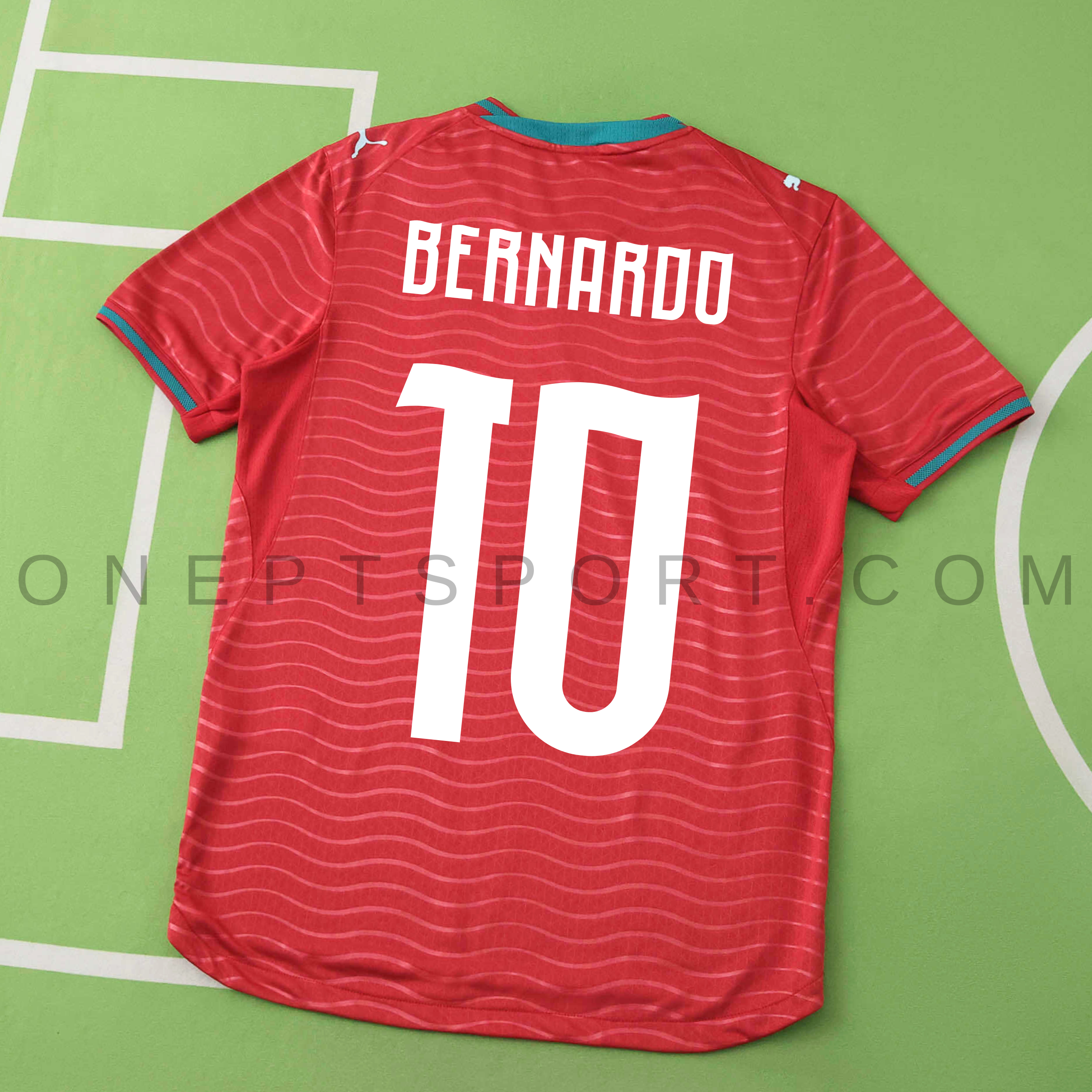 Camisola Principal Portugal Mundial 2026 - Bernardo 10 12