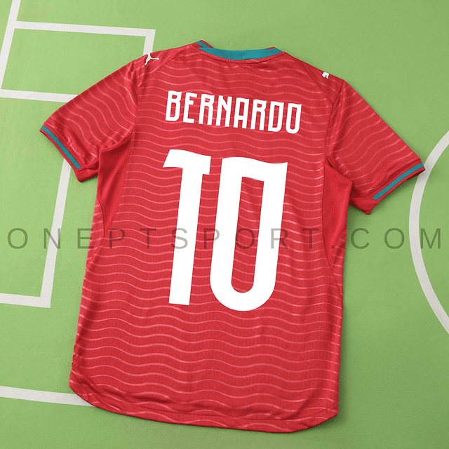Camisola Principal Portugal Mundial 2026 - Bernardo 10