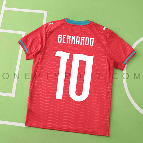 Camisola Principal Portugal Mundial 2026 - Bernardo 10