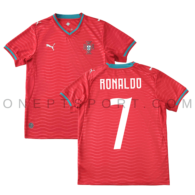 Criança - Camisola principal Portugal Mundial 2026 - Ronaldo 7