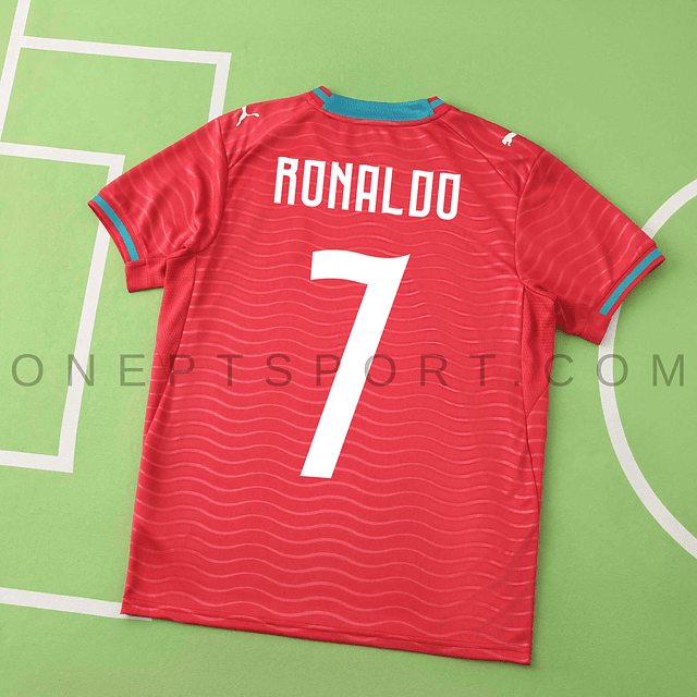 Criança - Camisola principal Portugal Mundial 2026 - Ronaldo 7
