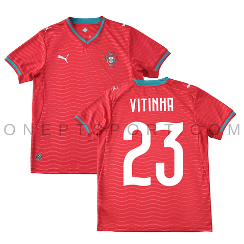 Criança - Camisola principal Portugal Mundial 2026 - Vitinha 23