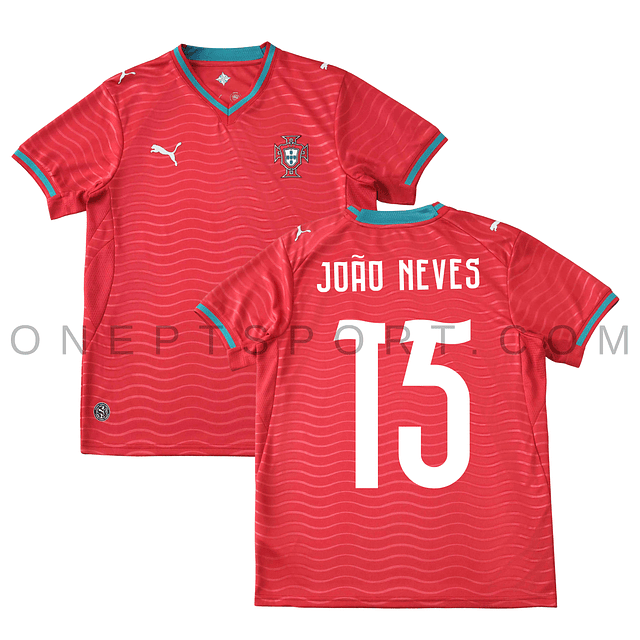 Criança - Camisola principal Portugal Mundial 2026 - João Neves 15