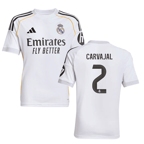 Criança - Camisola principal Real Madrid 25/26 - Carvajal 2