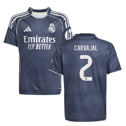Criança - Camisola alternativa Real Madrid 25/26 - Carvajal 2