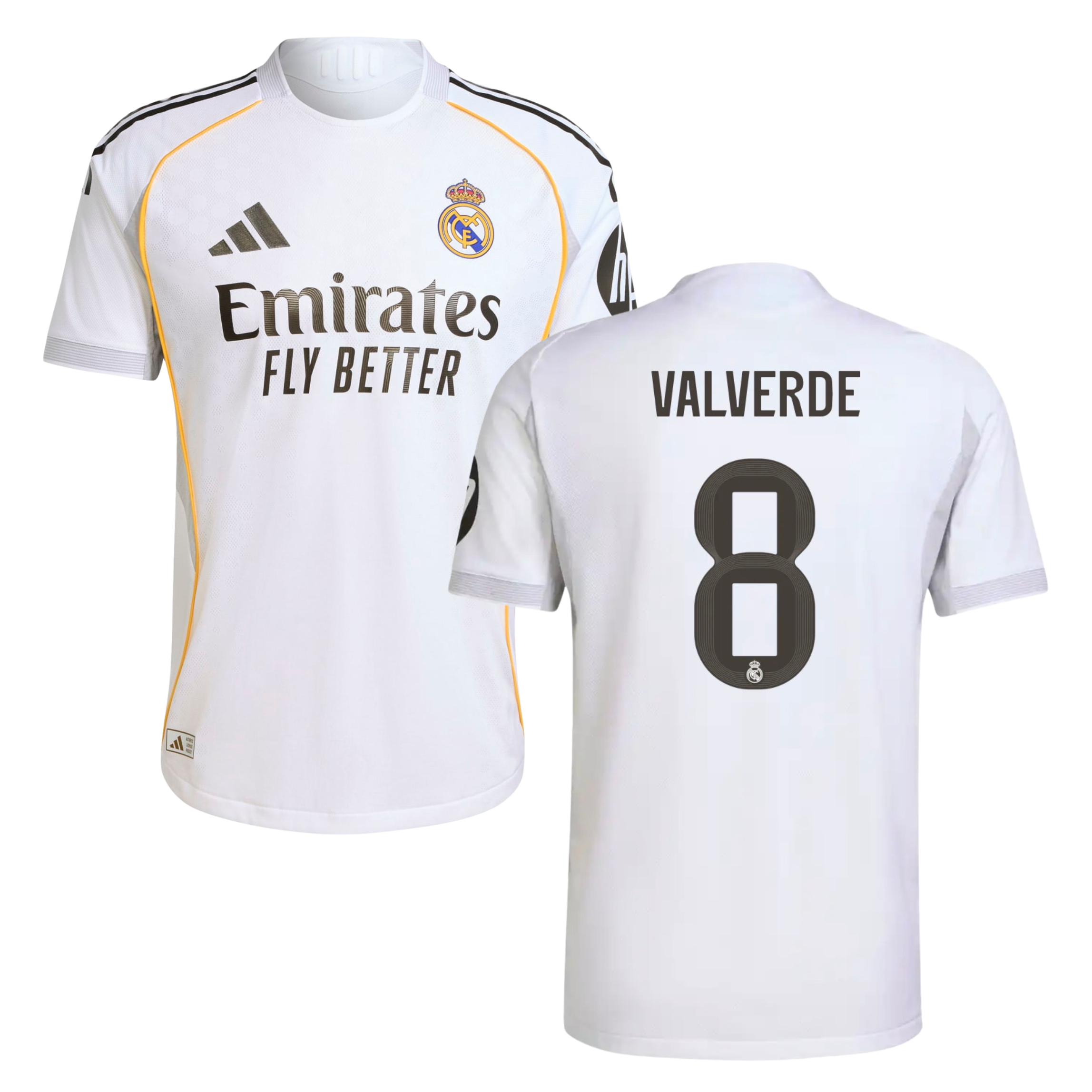 Camisola Principal Real Madrid 25/26 - Valverde 8 5