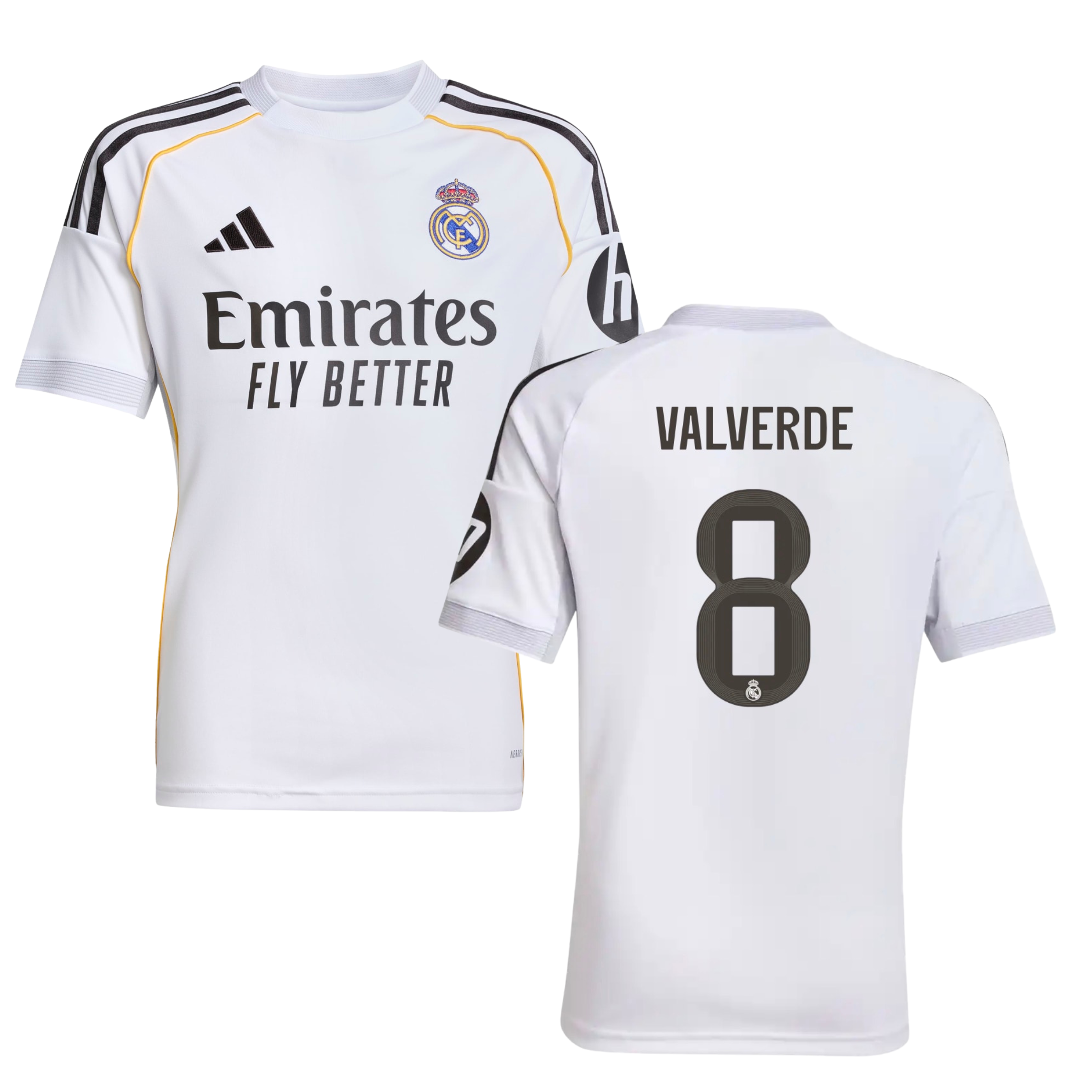 Criança - Camisola principal Real Madrid 25/26 - Valverde 8 1