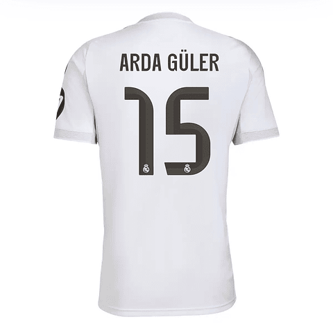 Camisola Principal Real Madrid 25/26 - Arda Güler 15