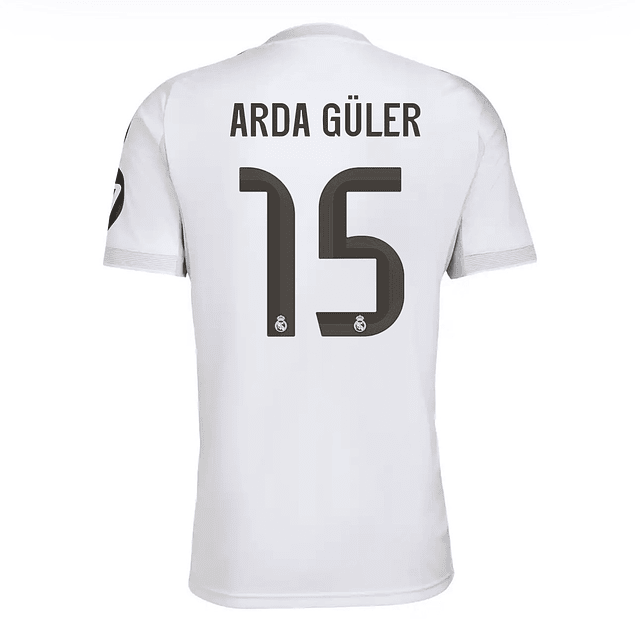 Camisola Principal Real Madrid 25/26 - Arda Güler 15