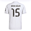 Camisola Principal Real Madrid 25/26 - Arda Güler 15