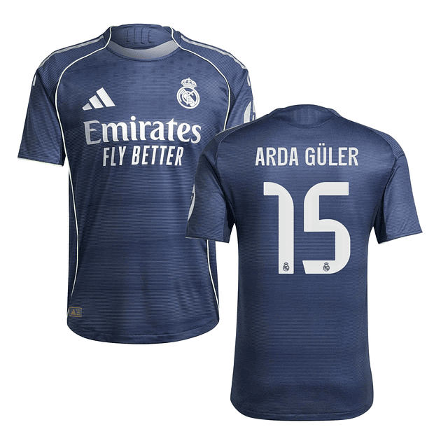 Camisola alternativa Real Madrid 25/26 - Arda Güler 15