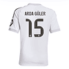 Criança - Camisola principal Real Madrid 25/26 - Arda Güler 15
