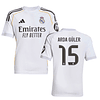 Criança - Camisola principal Real Madrid 25/26 - Arda Güler 15