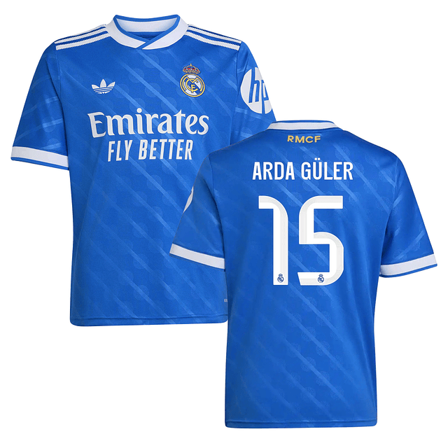 Criança - 3ª Camisola Real Madrid 25/26 - Arda Güler 15