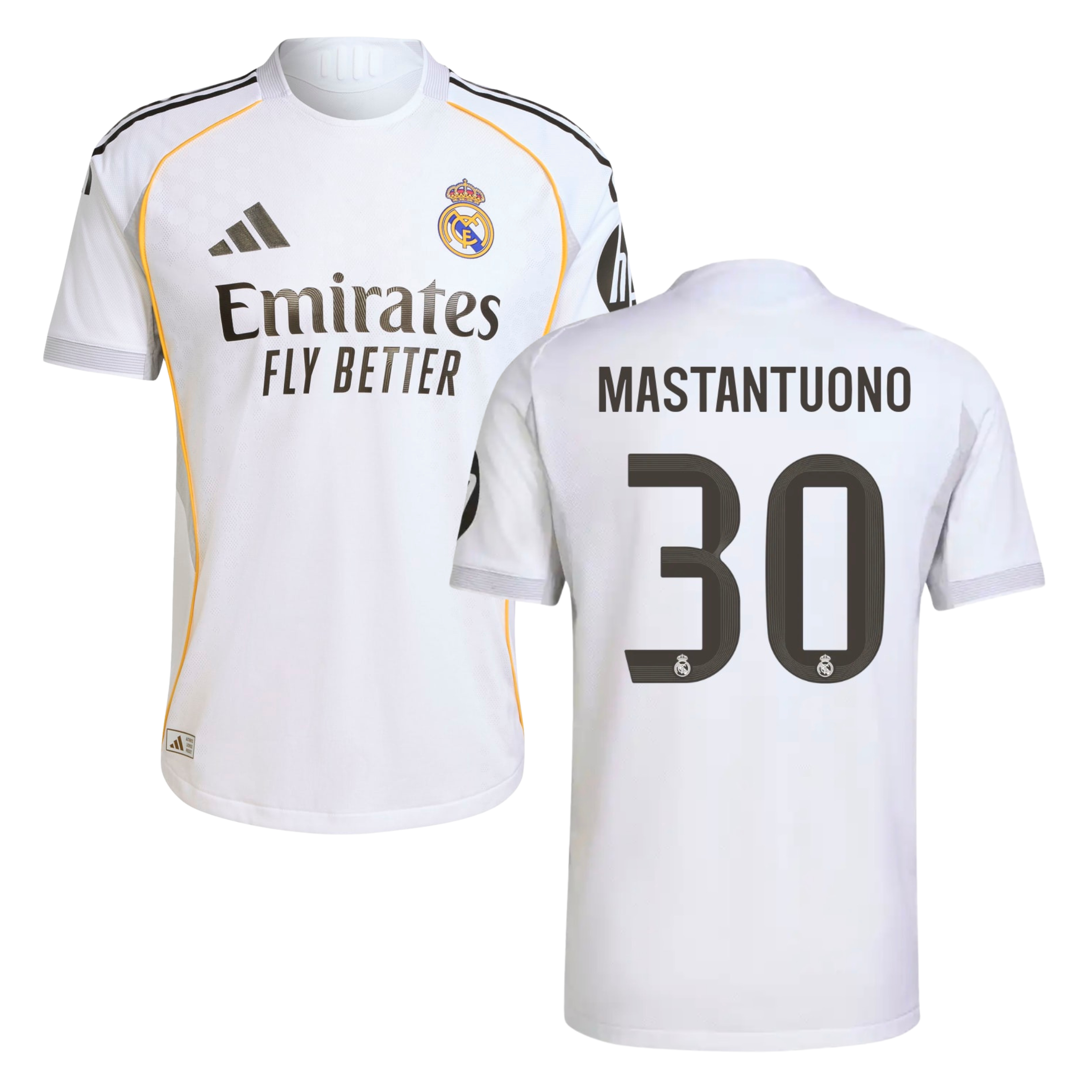 Camisola Principal Real Madrid 25/26 - Mastantuono 30 5