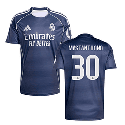 Camisola alternativa Real Madrid 25/26 - Mastantuono 30