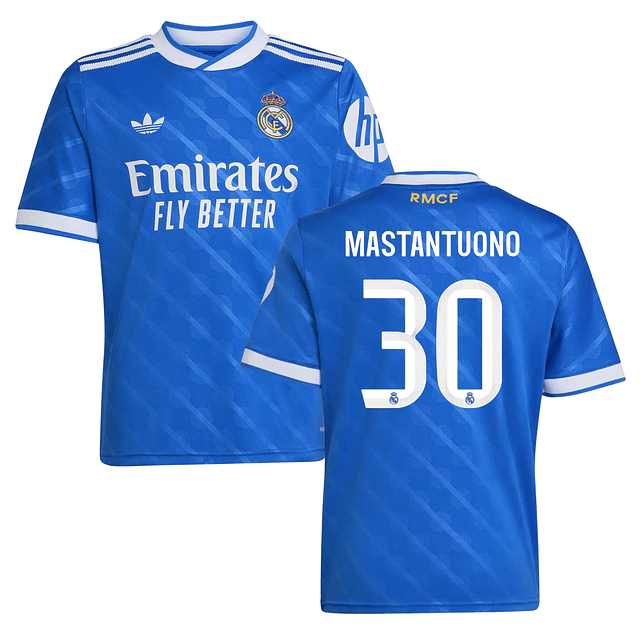Criança - 3ª Camisola Real Madrid 25/26 - Mastantuono 30