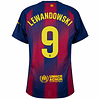 Camisola Principal Barcelona 25/26 - Lewandowski 9
