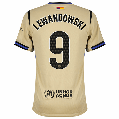 Camisola alternativa Barcelona 25/26 - Lewandowski 9