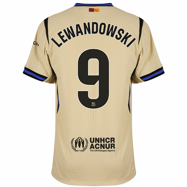 Camisola alternativa Barcelona 25/26 - Lewandowski 9