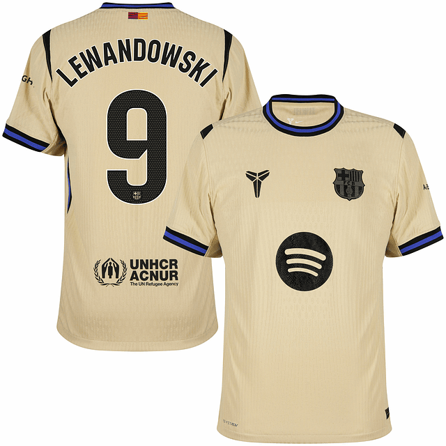 Camisola alternativa Barcelona 25/26 - Lewandowski 9