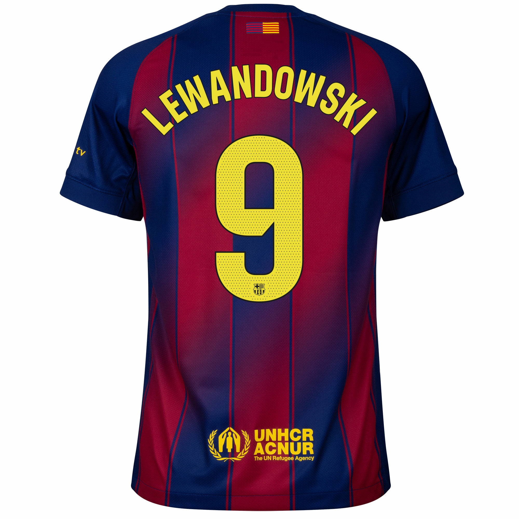 Criança - Camisola principal Barcelona 25/26 - Lewandowski 9 2