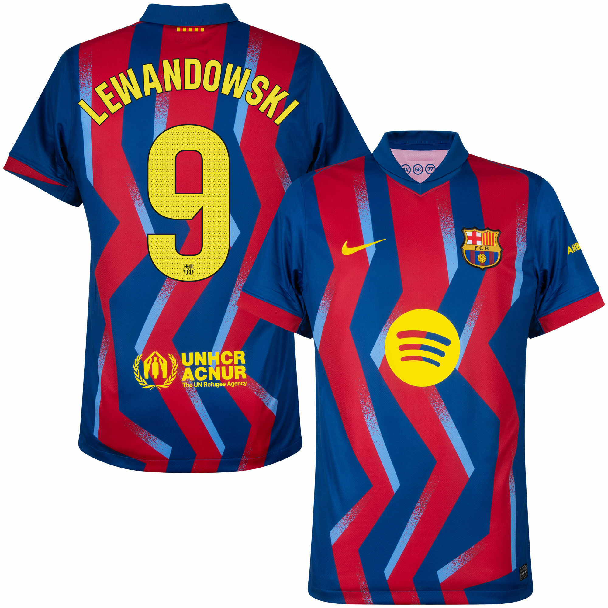 4ª Camisola Barcelona 25/26 - Lewandowski 9 1