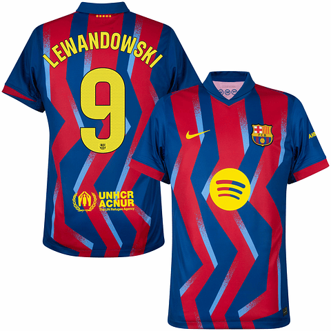 4ª Camisola Barcelona 25/26 - Lewandowski 9