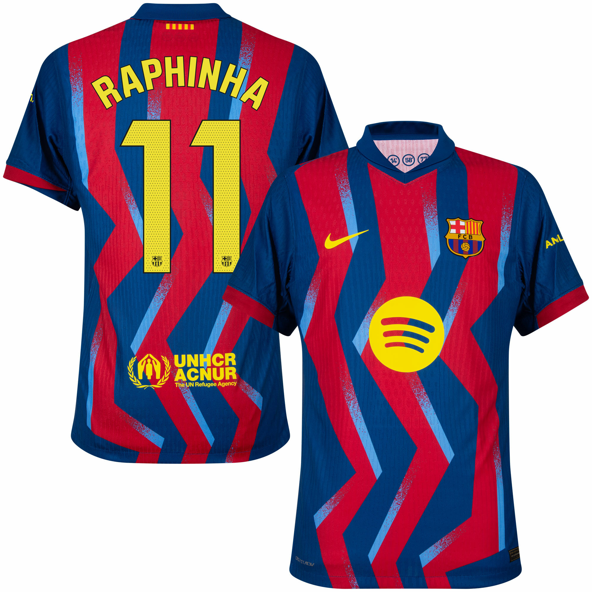 4ª Camisola Barcelona 25/26 - Raphinha 11 5