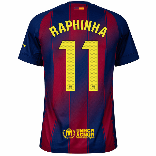 Criança - Camisola principal Barcelona 25/26 - Raphinha 11