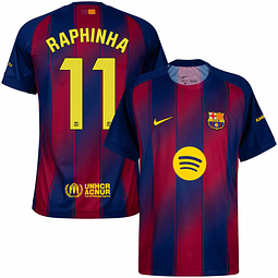 Criança - Camisola principal Barcelona 25/26 - Raphinha 11