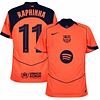 Criança - 3ª Camisola Barcelona Total 90 25/26 - Raphinha 11