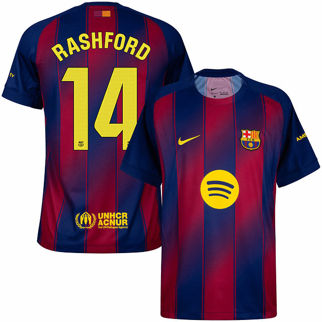 Camisola Principal Barcelona 25/26 - Rashford 14
