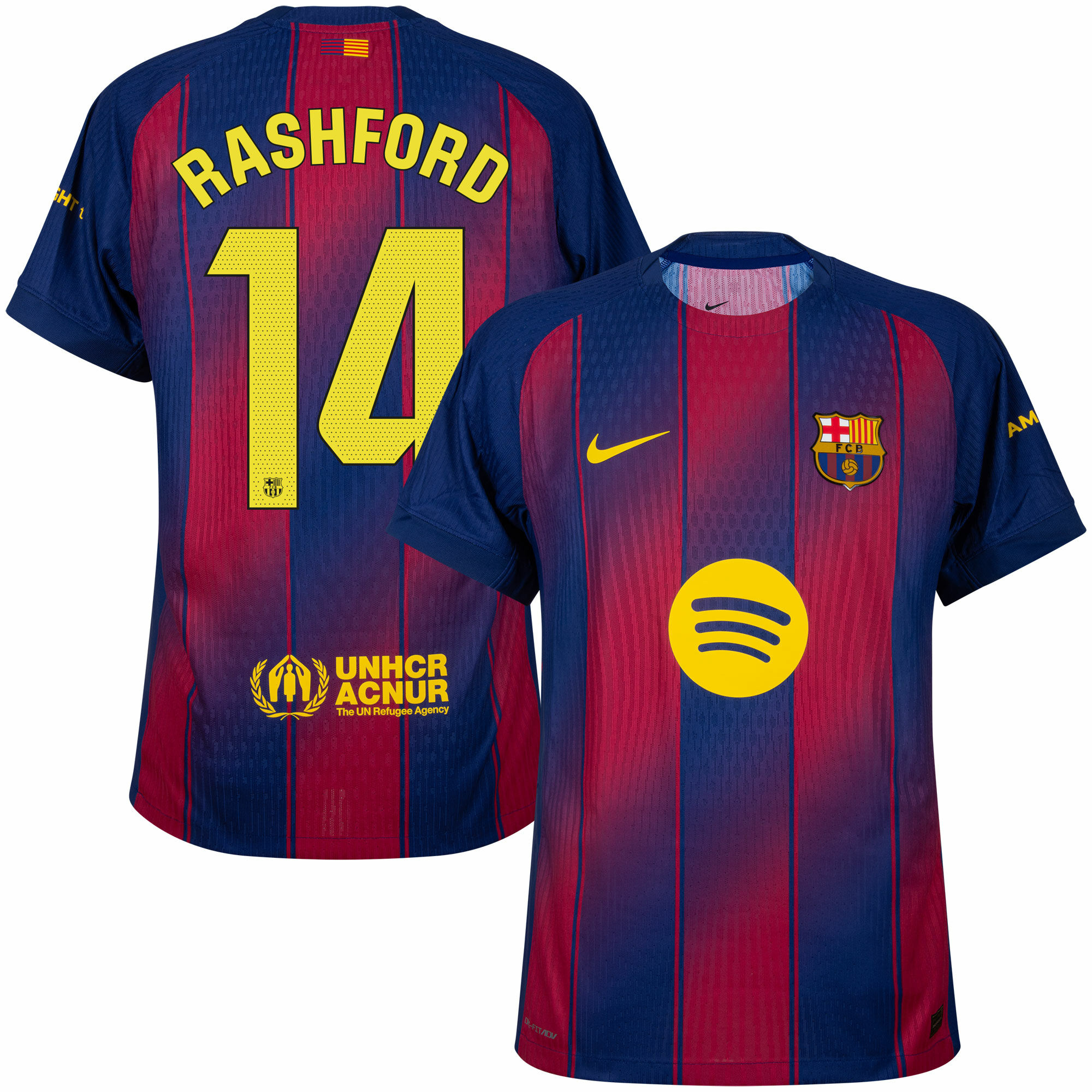 Camisola Principal Barcelona 25/26 - Rashford 14 5