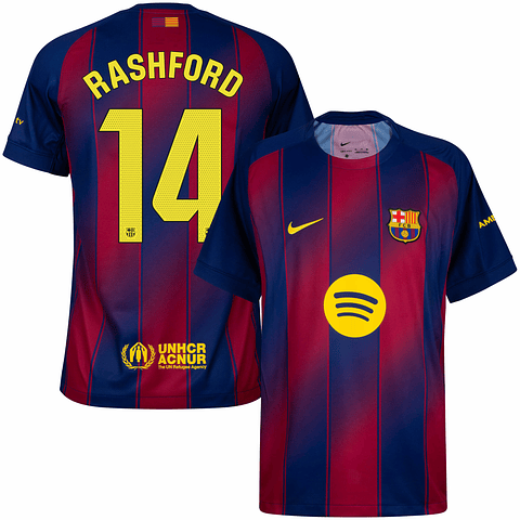 Criança - Camisola principal Barcelona 25/26 - Rashford 14