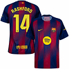Criança - Camisola principal Barcelona 25/26 - Rashford 14