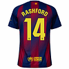 Criança - Camisola principal Barcelona 25/26 - Rashford 14