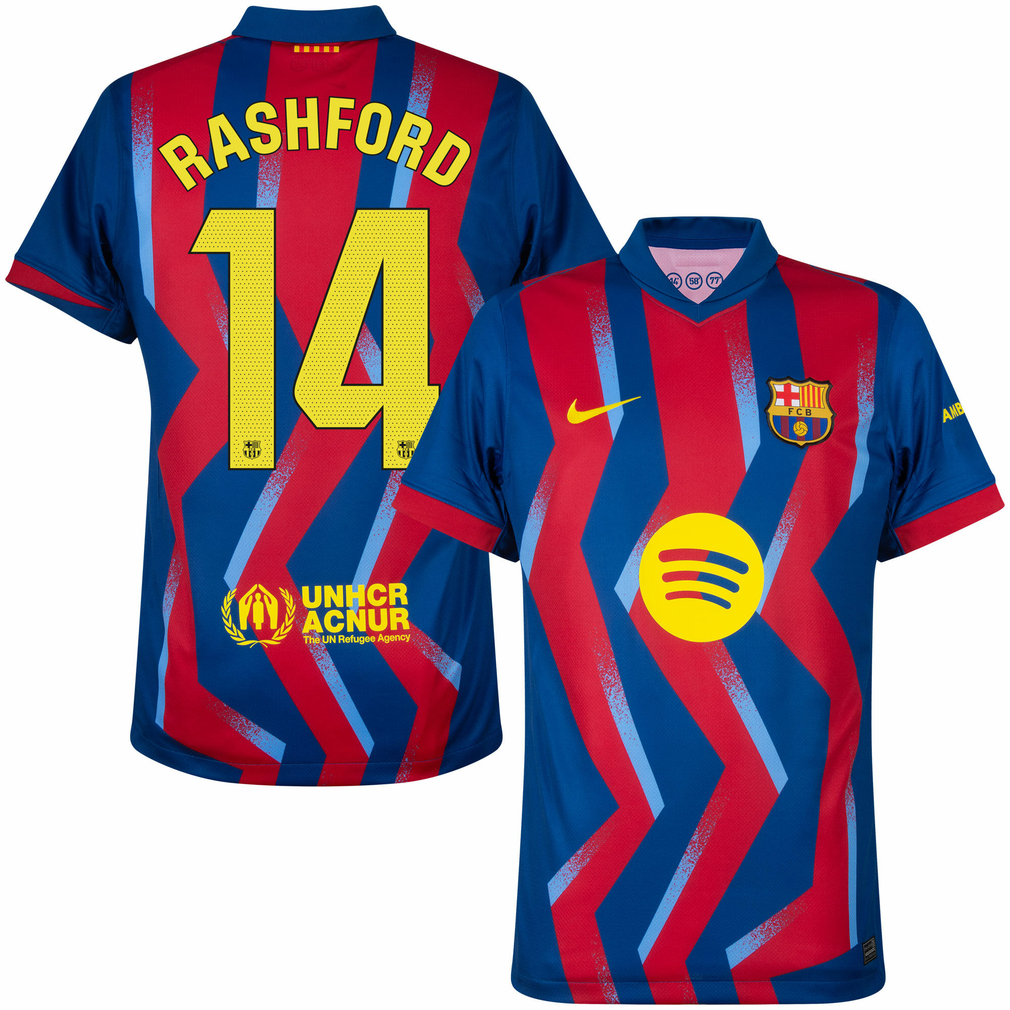 Criança - 4ª Camisola Barcelona 25/26 - Rashford 14 1