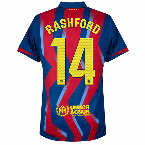 Criança - 4ª Camisola Barcelona 25/26 - Rashford 14