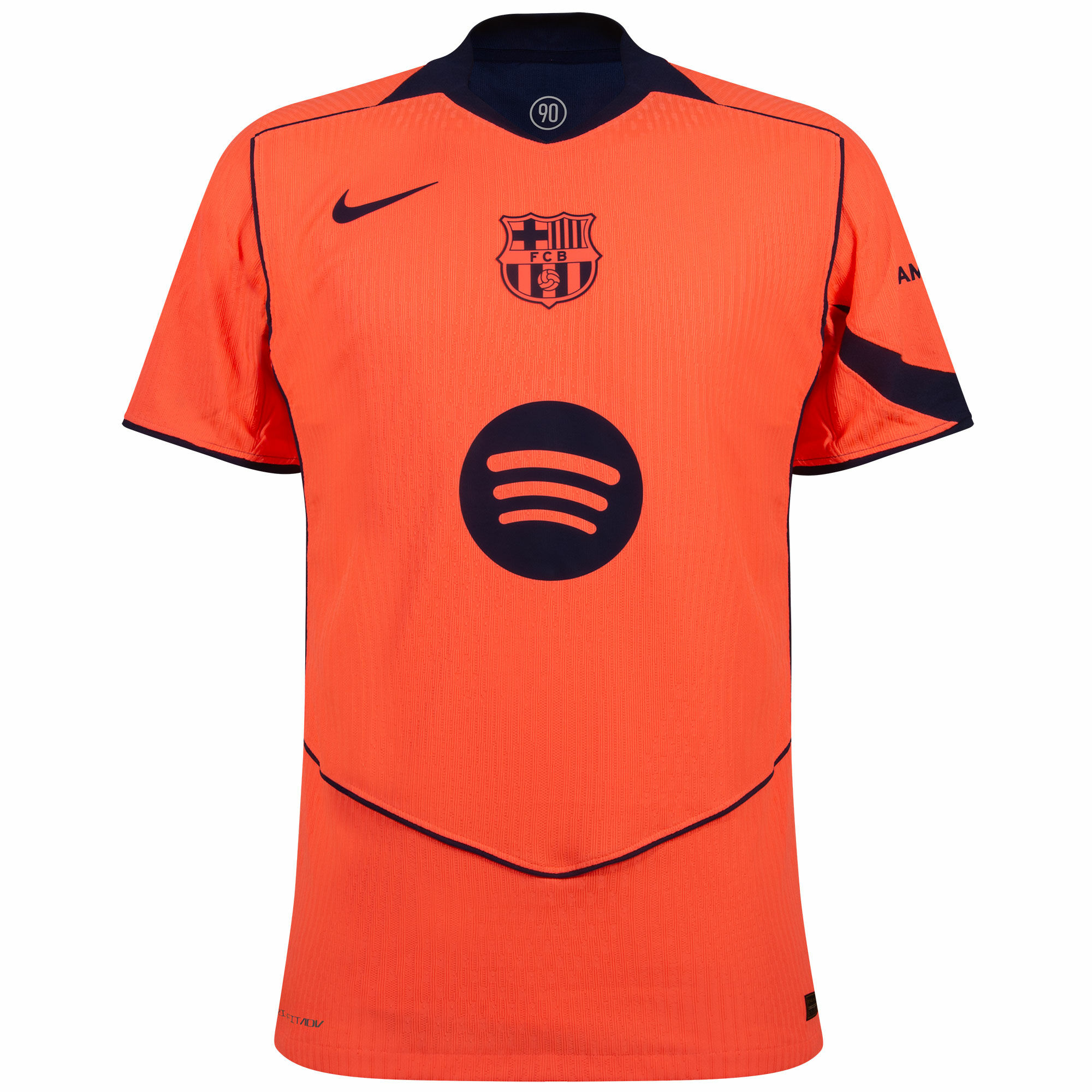 3ª Camisola Barcelona Total 90 25/26 - F.De Jong 21 7