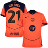 3ª Camisola Barcelona Total 90 25/26 - F.De Jong 21