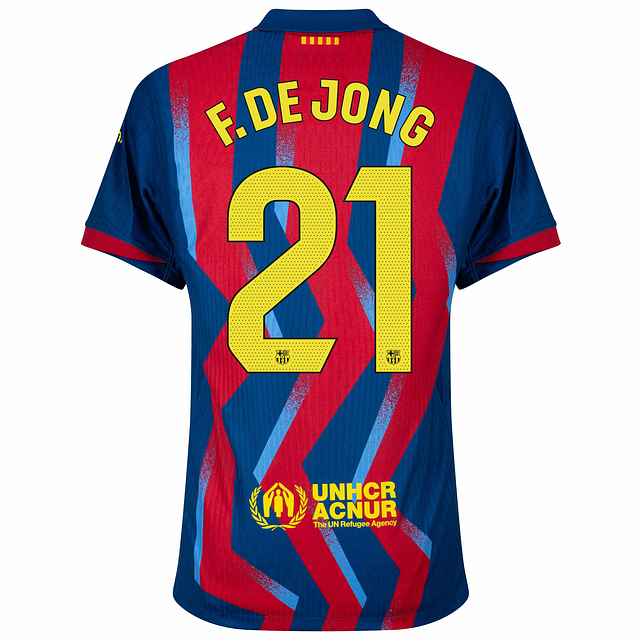 4ª Camisola Barcelona 25/26 - F.De Jong 21