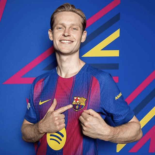 Criança - Camisola principal Barcelona 25/26 - F.De Jong 21