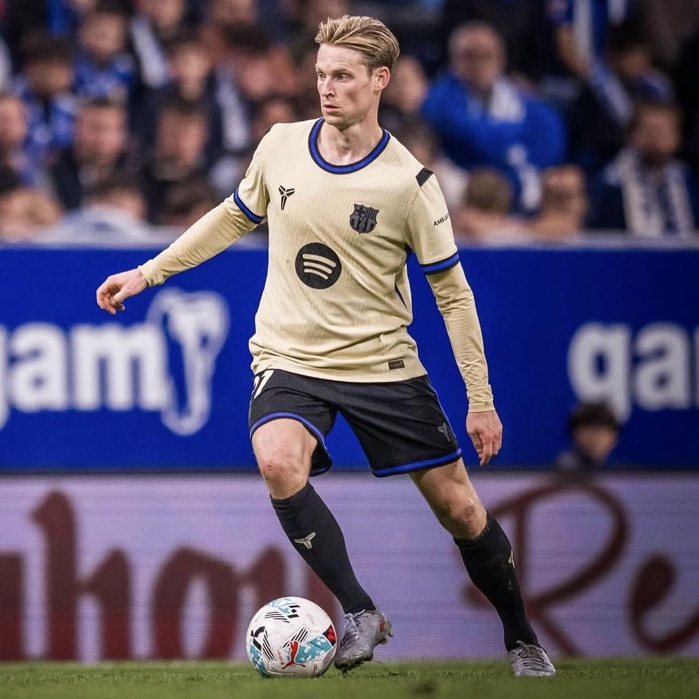 Criança - Camisola alternativa Barcelona 25/26 - F.De Jong 21 4