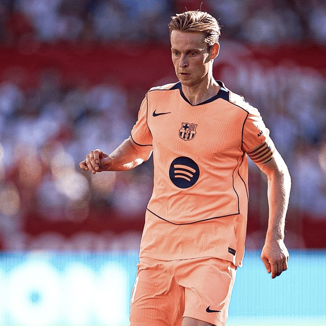 Criança - 3ª Camisola Barcelona Total 90 25/26 - F.De Jong 21