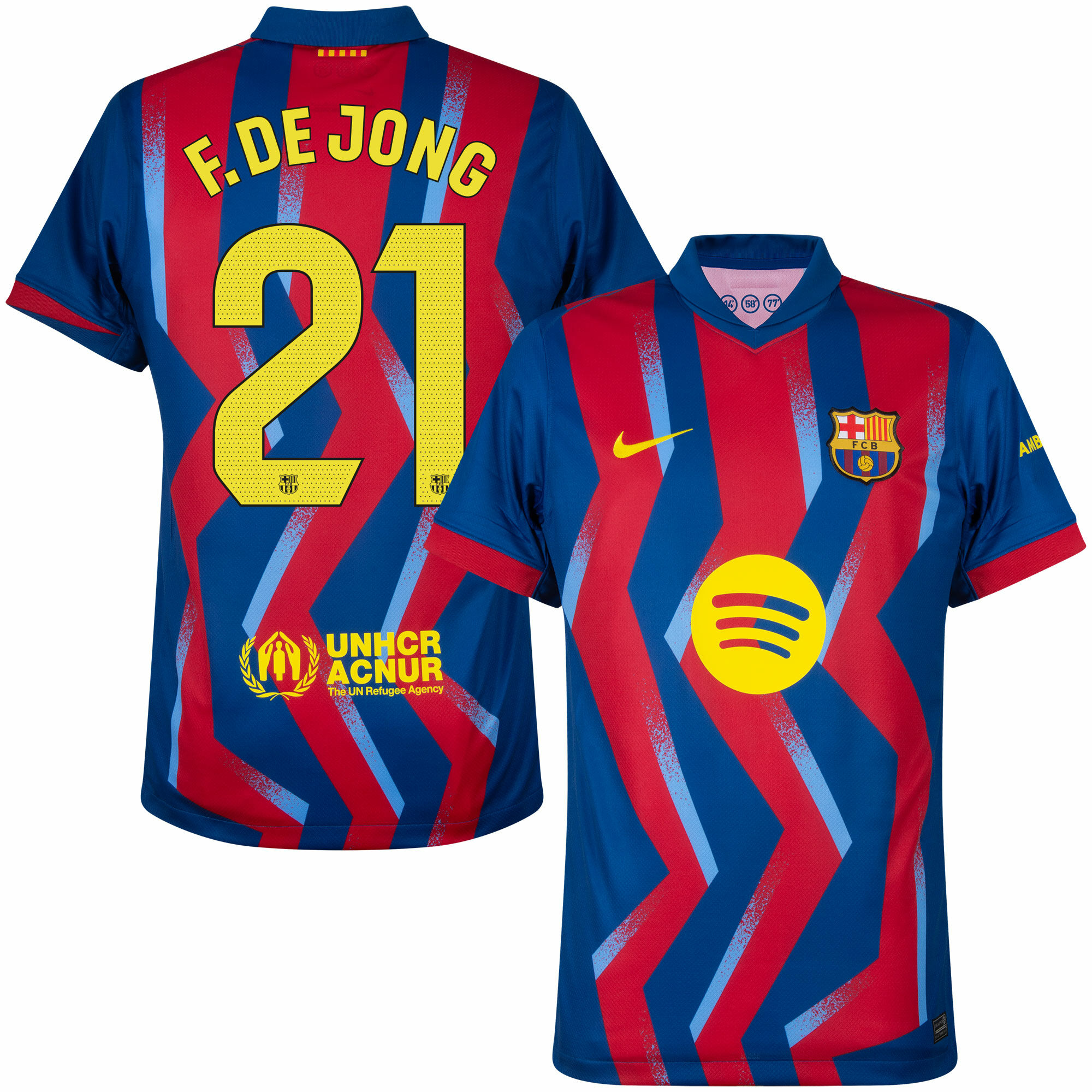 Criança - 4ª Camisola Barcelona 25/26 - F.De Jong 21 1