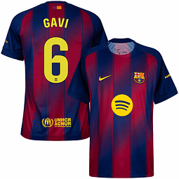 Camisola Principal Barcelona 25/26 - Gavi 6