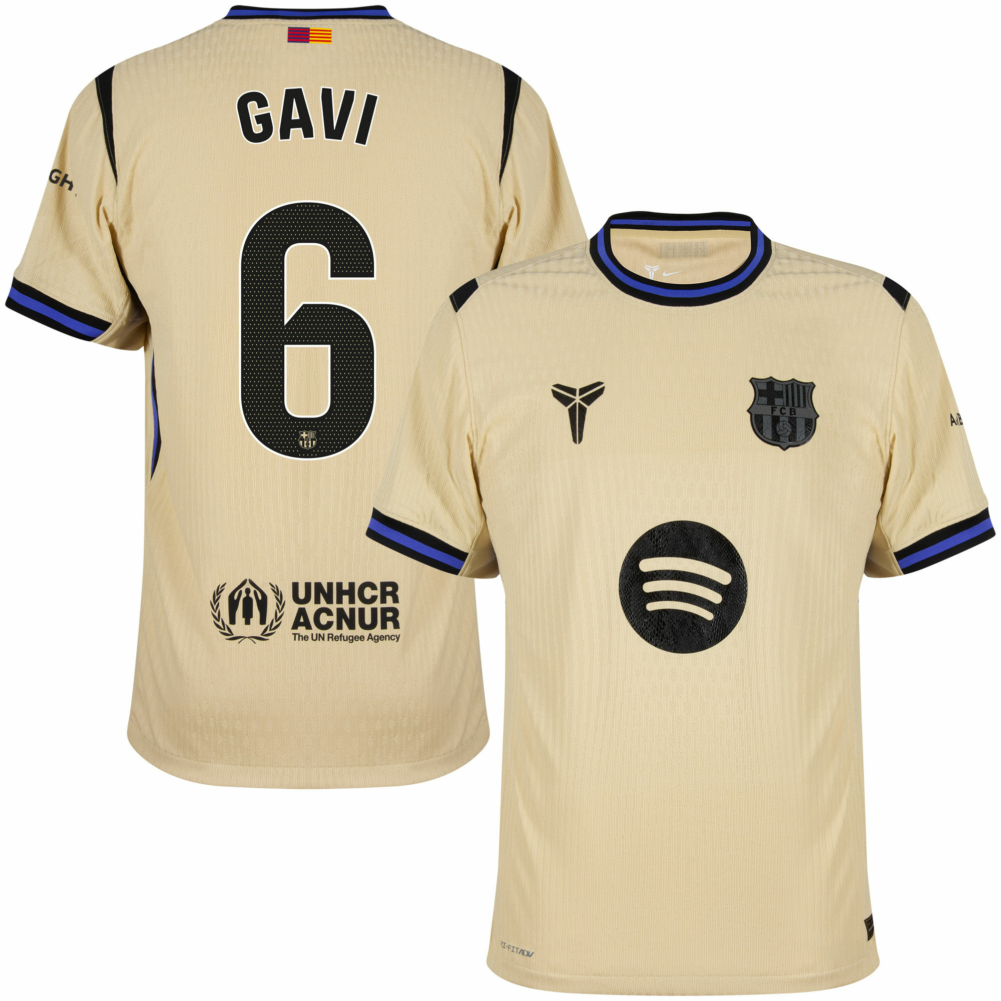 Camisola alternativa Barcelona 25/26 - Gavi 6 4
