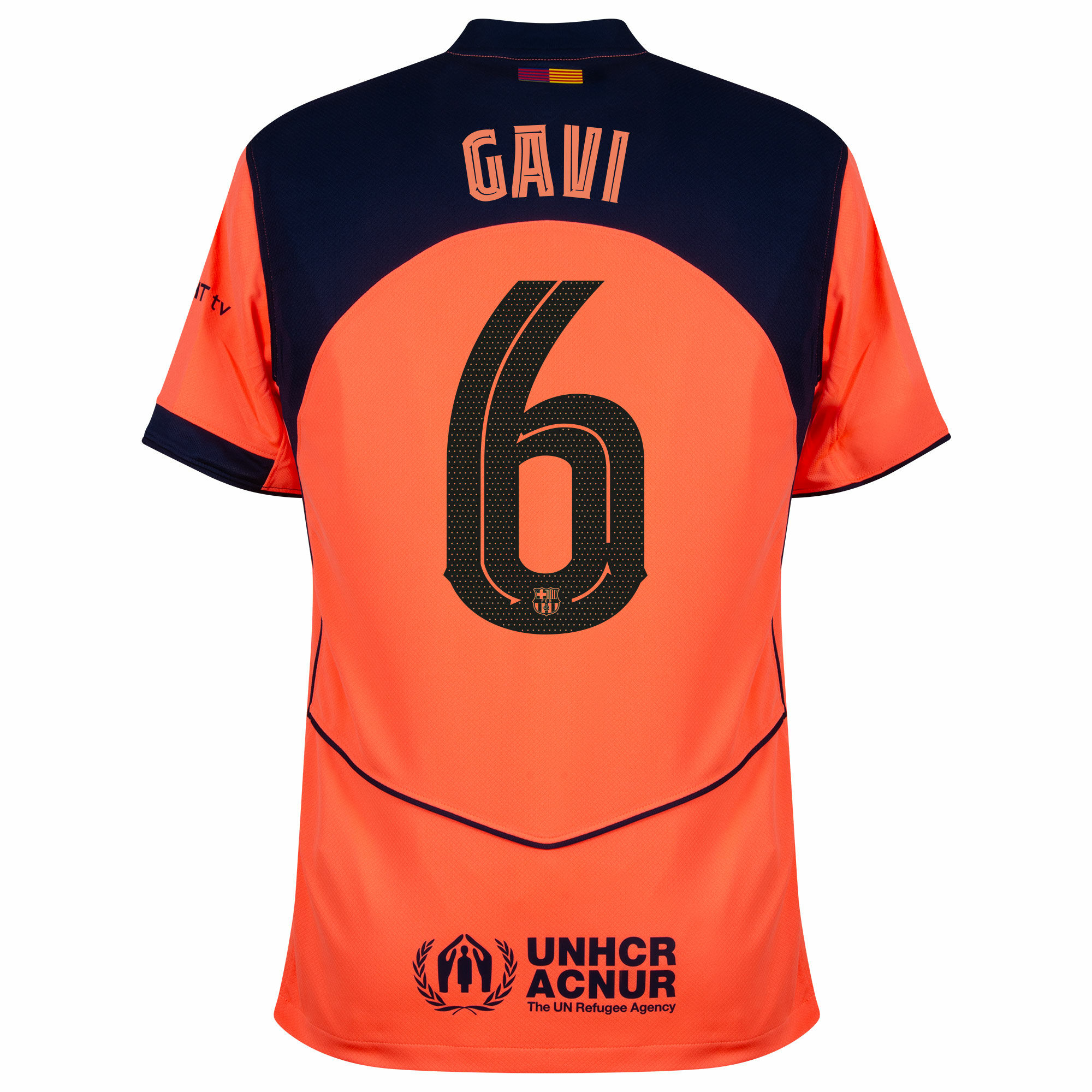 3ª Camisola Barcelona Total 90 25/26 - Gavi 6 2